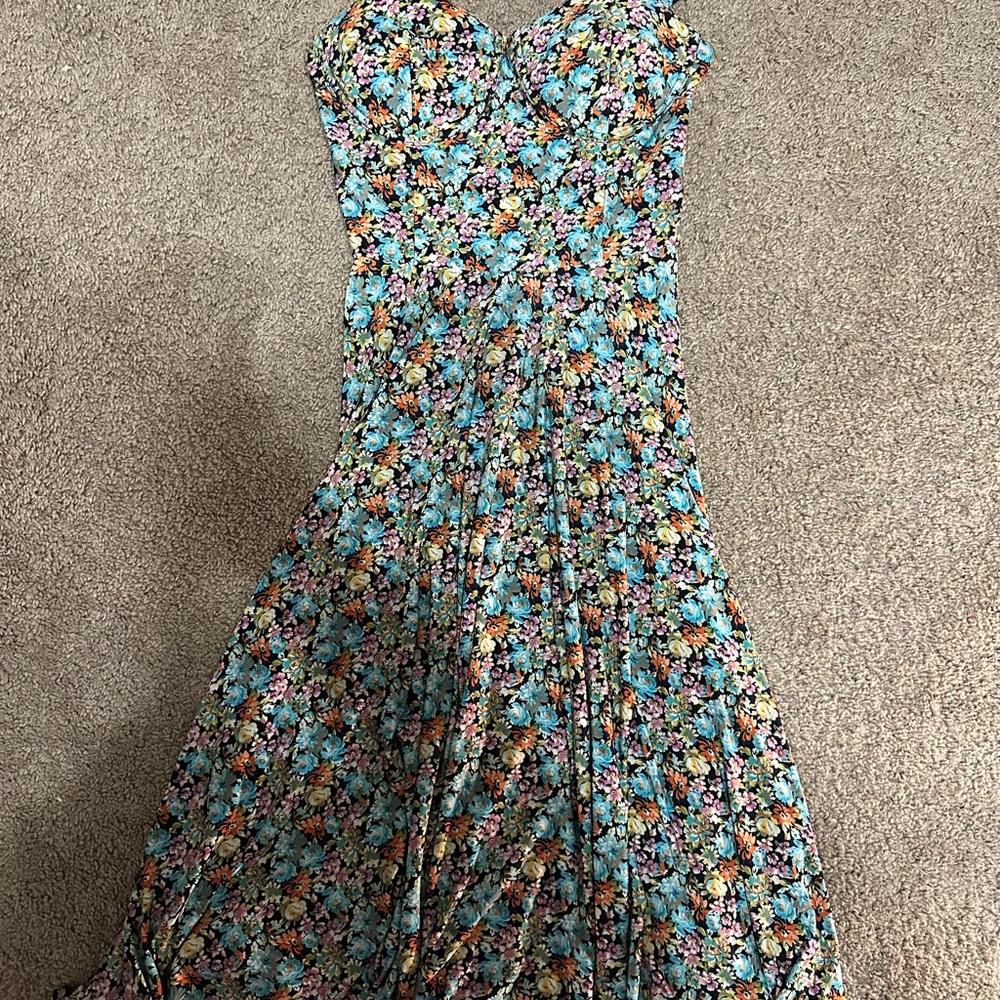Isaac Mizrahi Floral Sleeveless Dress